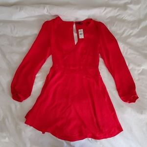 Express Party Dress Red XS